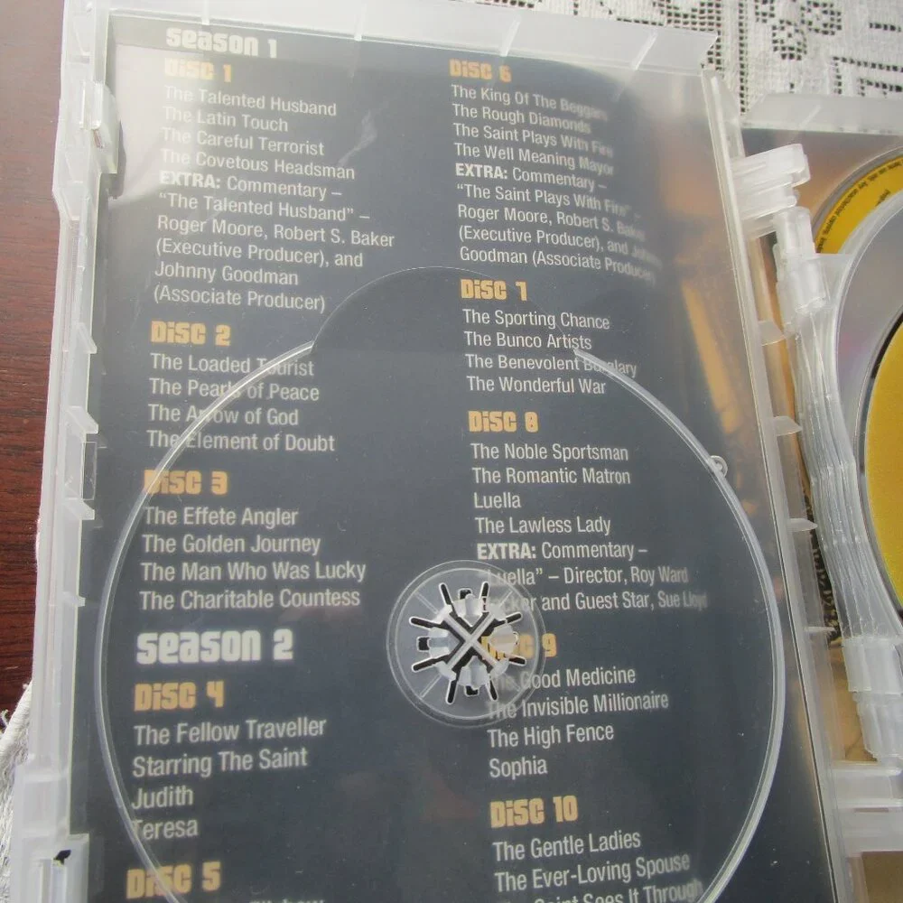 The Saint with Roger Moore (007). The complete series 33 DVD disc set. - Picture 4 of 9